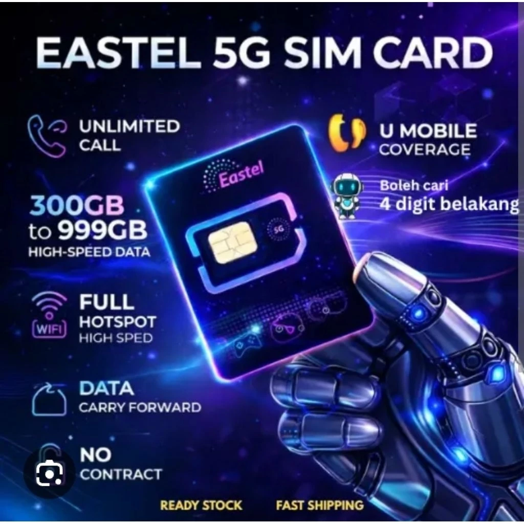 EASTEL 5G SIM CARD